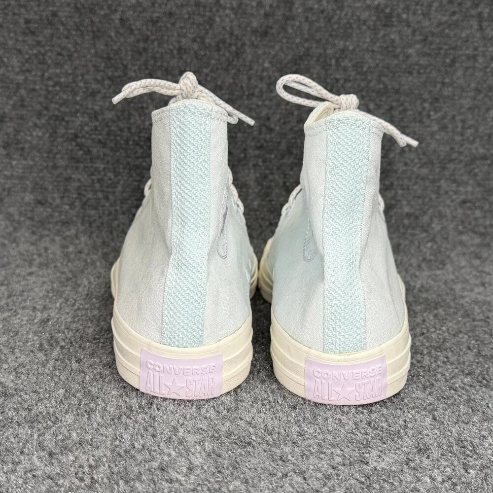 Converse Chuck Taylor‎ All Star High Sneakers Women's Size 8 Aqua Mist Canvas - Picture 5 of 12